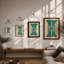 Radiant Form Geometric - Framed Print-57394860-57394771