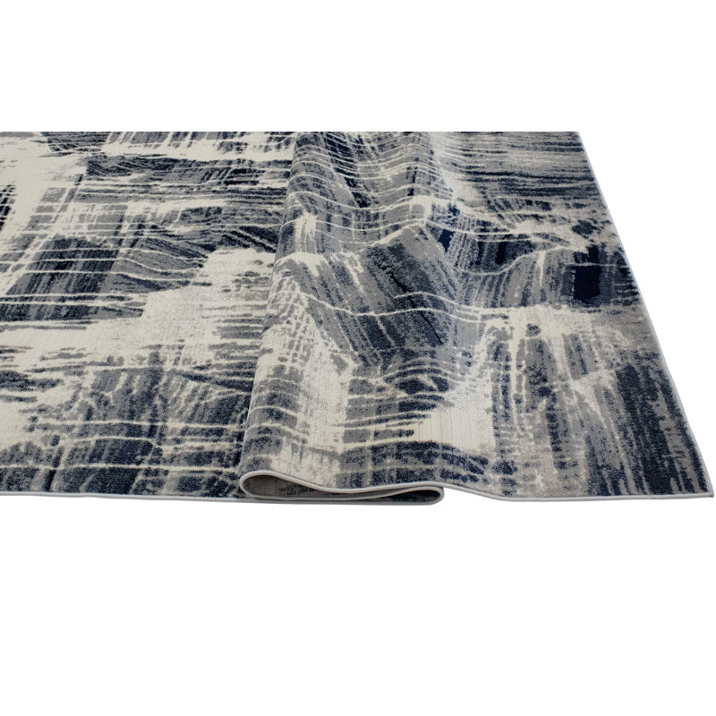 Kelson Abstract Indoor Rug, Rectangle 7'10" x 10'