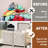 Rolling Laundry Hamper with Lid, 150L Large Capacity Foldable Basket with Lockable Wheels