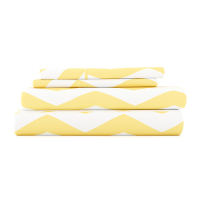 Becky Cameron™ Microfiber Geometric Sheet Set