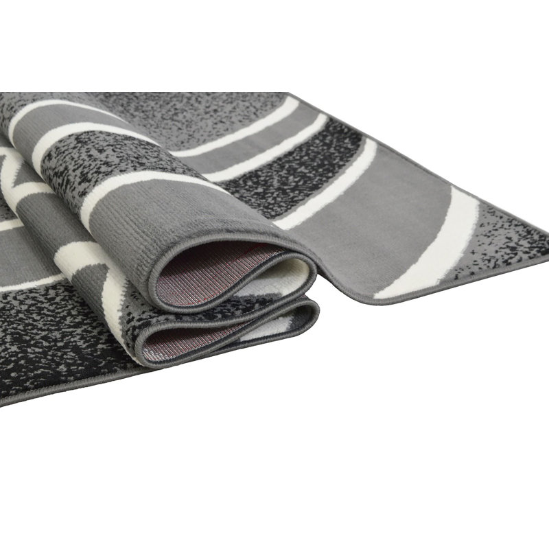 Nyongesa Geometric Indoor Rug, Rectangle 5' x 7'