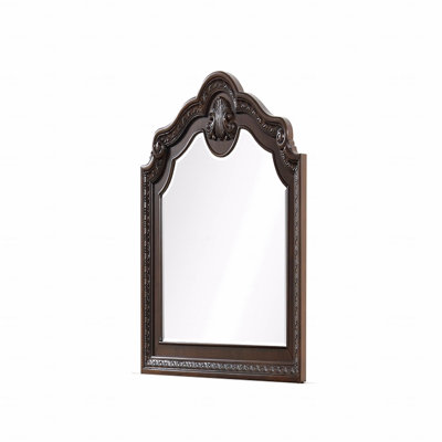 Miroir décoratif traditionnel avec cadre en bois - cadre