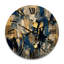 Horloge murale en bois massif Nerys-1244609011
