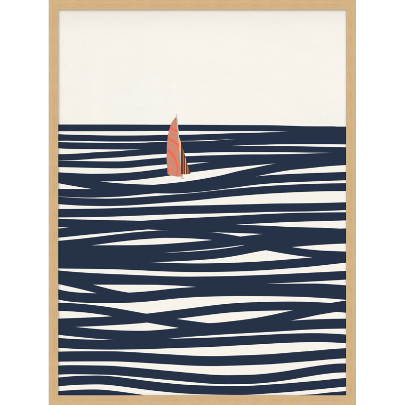 «Graphic Sail 2» par Thom Filicia - Cadre photo, impression sur papier