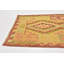 Tapis de la surface en laine rouge/beige 2 pi 8 po x 4 pi 4 po one-of-kind main-noué la Elland