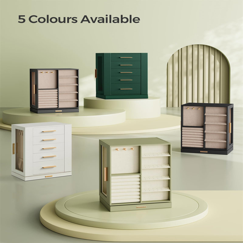 Aylor Jewellery Box +, Light Green
