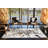 Multi-Colored Abstract Patterned Decorative Rug-719982431