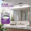 Applique murale moderne chromée de 24 po avec barre DEL intégrée à intensité variable pour salle de bain-2006774379-2011523636