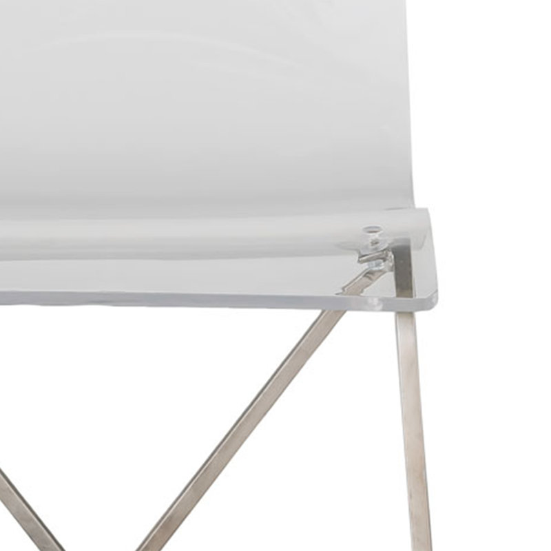 Johnson Stool, Antique Silver, Counter Stool (24.75" Seat Height)
