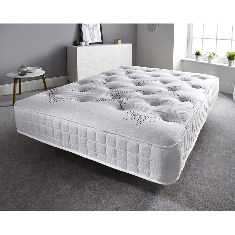 Natural Open Coil Spring System Mattress, Kingsize (5')
