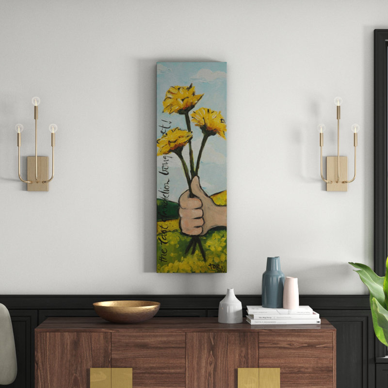 Wrapped Canvas Painting, 114cm H x 38cm W x 3.81cm D