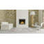 Area Cowhide Chevron Area Rug in Cream/Gray-1628488787