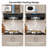 30" Under Cabinet Range Hood with LED Light, Ducted Kitchen Vent Hood with Washable Aluminum Filter, Black