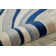 Sneha Abstract Ivory/Blue Area Rug