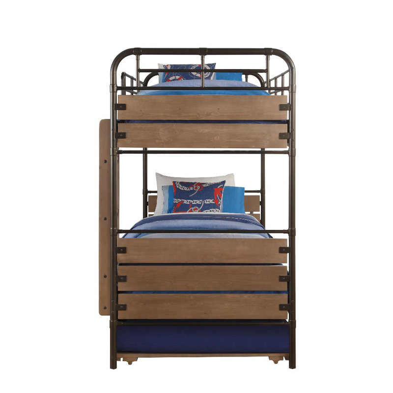 Kids Twin Bunk Bed