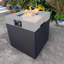Square Steel Propane Smokeless Fire Pit