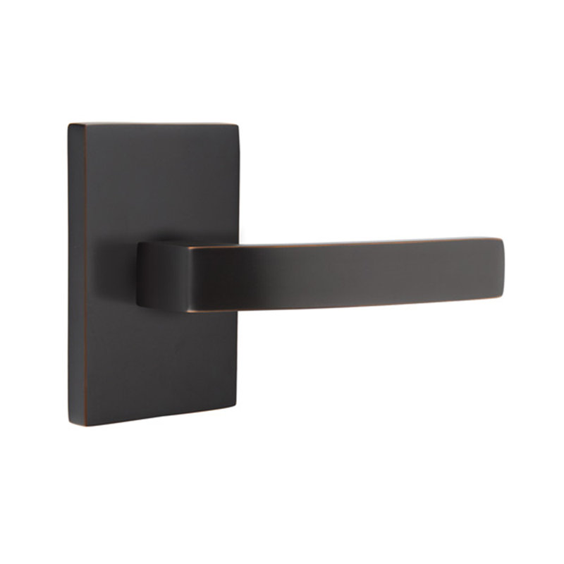 Breslin Privacy (Bed & Bath) Door Lever, Oil Rubbed Bronze, Left