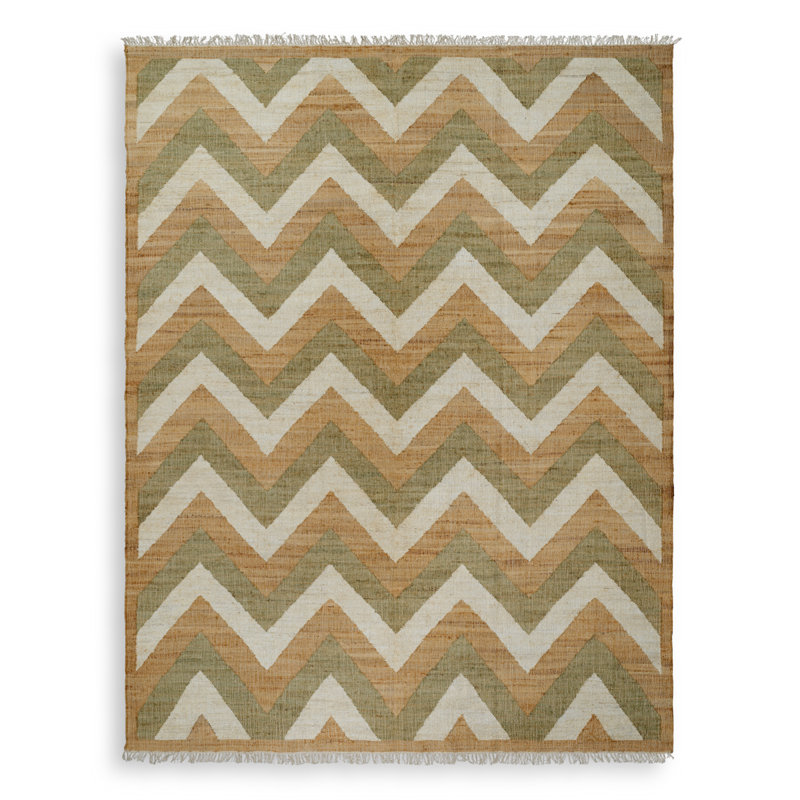 Ashburton Chevron Area Rug, Rectangle 9'10" x 13'1"