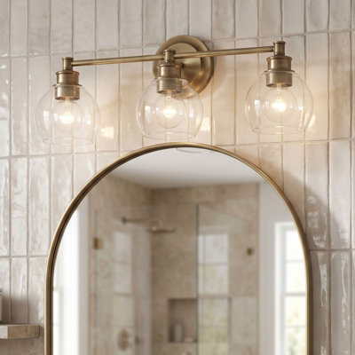 Mid-Century 3 - Light Dimmable Vanity Light