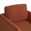 Chaise d'appoint pivotante en sherpa 360 ° (ensemble de 2)-387505161