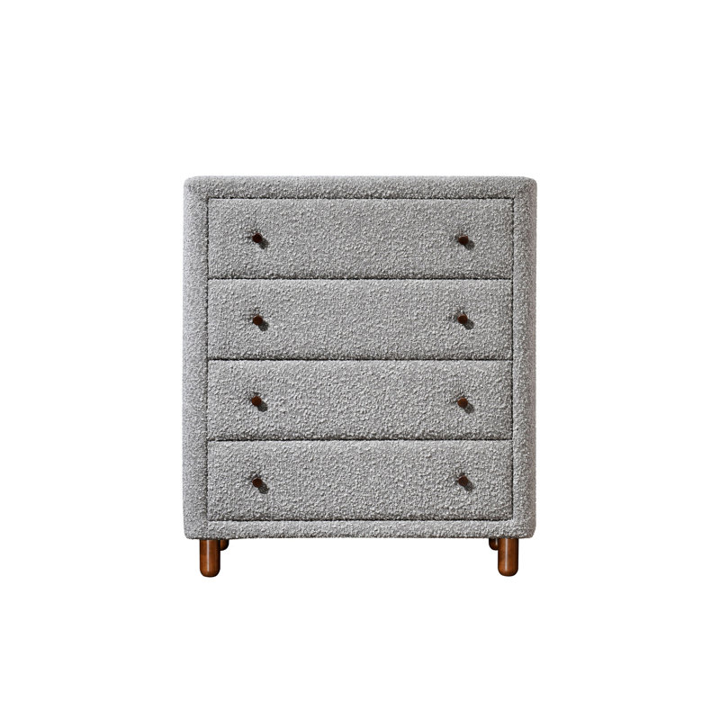 Commode rembourrée 4 tiroirs