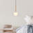 Elegant Gold Metal Chandelier, Adjustable Height 15 x 15 x 19.3 inches | 90 cm Cable, 139 cm Max Height | E14 Socket, Max 40W | Glam Scandinavian Design, Perfect for Living Room & Dining Areas, Bulb Not Included-1853104404-1853104405