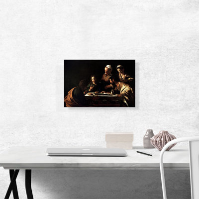" Supper At Emmaus 1606 " by Caravaggio Painting Print