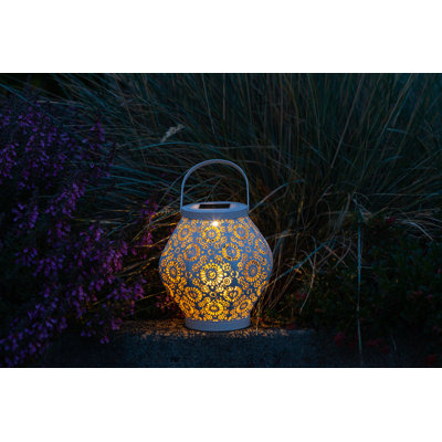 7.9'' Solar Powered Outdoor Hanging Light