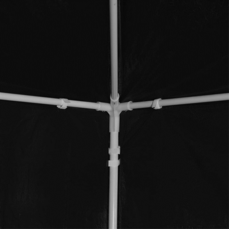 vidaXL Party Tent Anthracite Polyethylene 19.7x9.8x8.4ft, Anthracite, 10 ft x 20 ft
