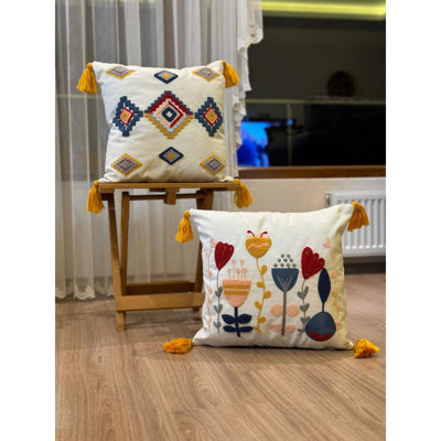 Davina Square Euro Cushion Cover