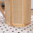 Afred Round Faux Marble Top with Wicker/Rattan Base Dining Table