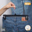  Cintre en plastique recyclé robuste pour jupe / pantalon