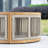 Brewsty Acacia Wood Round Coffee Table