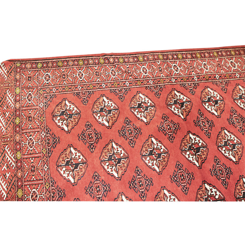 Tapis rouge noué à la main de haute qualité