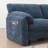 108" Modular L-Shaped Sectional Sofa Set