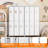 35.5 Inch Wide Metal Large Employee Locker with 6 Compartments-89222688