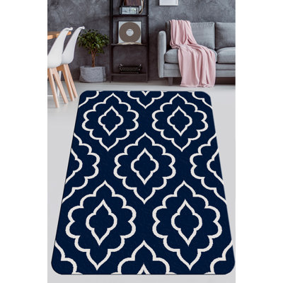 Tapis noir / blanc Dimas Stalla