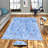 Stylish Hall Carpet (39.4 x 78.7 inches), 100% Polyester, 0.3 in Pile Height | Antibacterial, Non-Slip Underside, Machine Washable | 3D Digital Printed Design, Durable & Soft for Home Décor-609800981