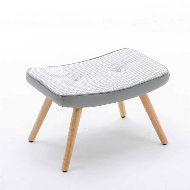 Repose-pieds Junho, Gris clair