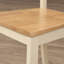 Ensemble de table de salle à manger en bois massif Alissah avec 2 chaises Whitley