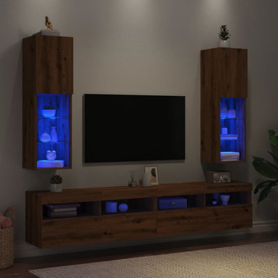 Damorris Unfinished TV Stand for TVs up to 24"