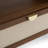 Lambert - Modern Beige Fabric + Walnut + Burlap 4-piece Bedroom Set-635865356