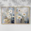 «FLORAL Series CCLxxxiv», reproduction encadrée de qualité supérieure - prête à être accrochée - aucun clou requis - aucun clou requis-700444039-700444033
