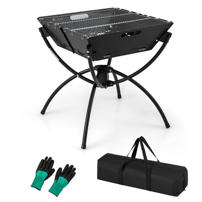 Barbecue au charbon portatif l 18 po Topbuy