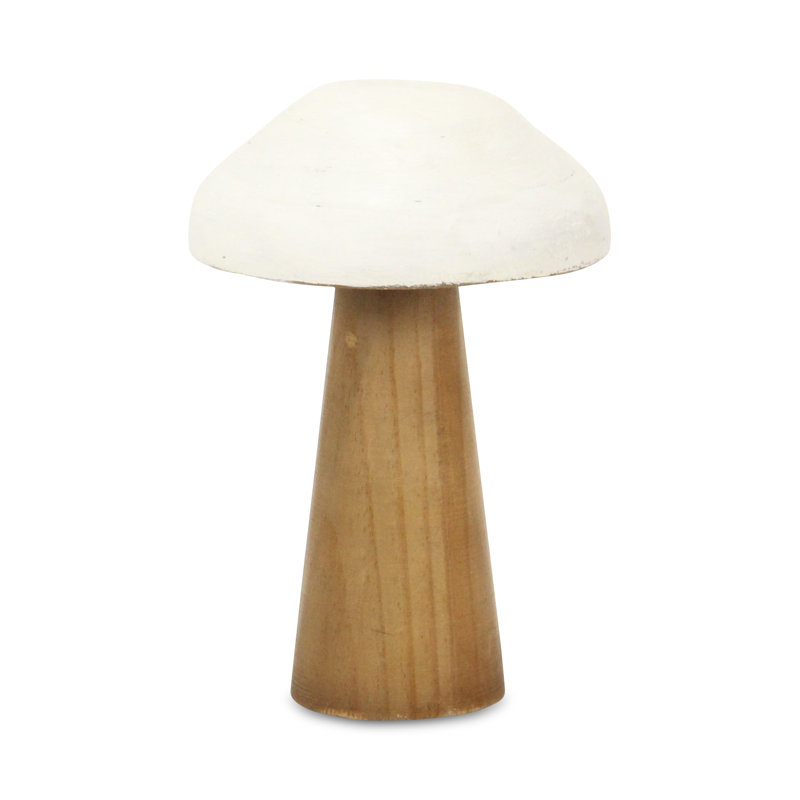 Décoration de table champignon Miakota Forest - Brun, H 9 po x l 6 po x P 6 po