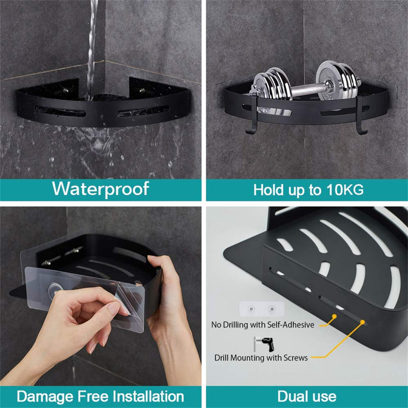 Schaub Adhesive Shower Shelf