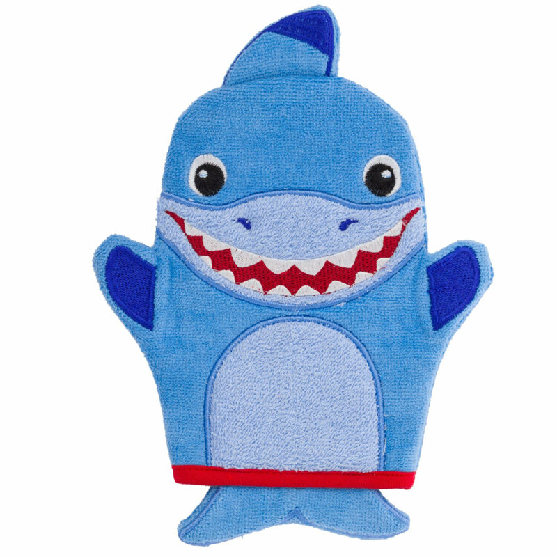 Shark Splash Kids Bath Mitts