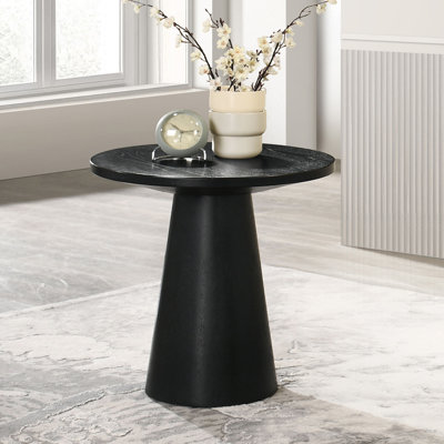 Table de bout contemporaine l 20,5 po, chêne