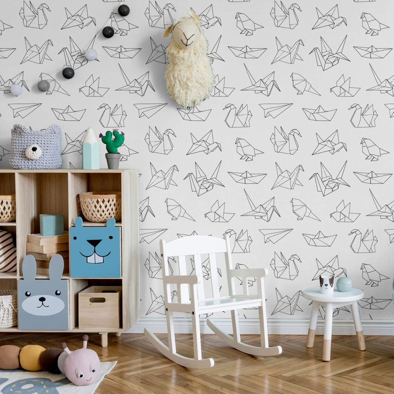 Tuile de papier peint Edee, L 2 pi x L 10,5 pi