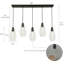 Luminaire suspendu pour îlot de cuisine à 5 lumières l 38 po Bedirhan